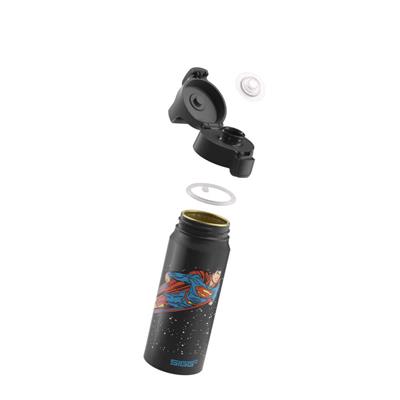 Sigg 6189.80 WMB One 0,6L Çocuk Matara, Superman Black
