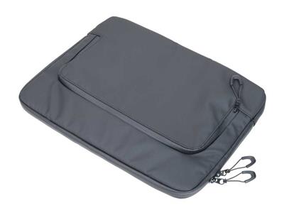 Troika 2 Gözlü Laptop Kılıfı, Siyah