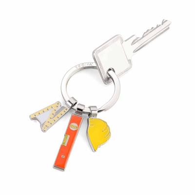 Troika Folding Rule Spirit Level Helmet Anahtarlık