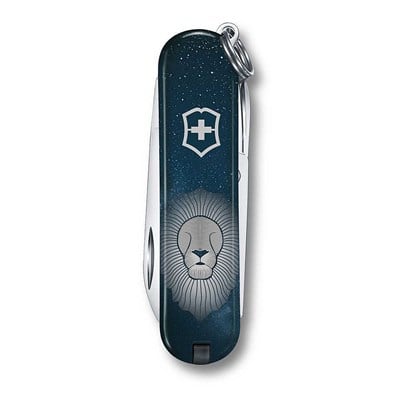 Victorinox 0.6223.2LEO Classic SD Zodiac Signs 58mm Çakı, Aslan Burcu