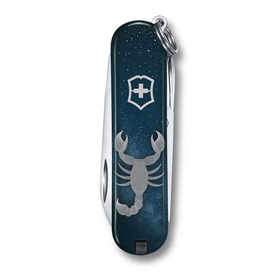 Victorinox 0.6223.2SCO Classic SD Zodiac Signs 58mm Çakı, Akrep Burcu