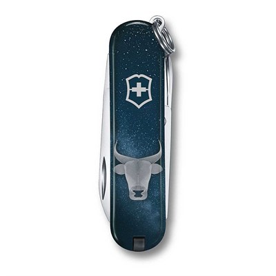 Victorinox 0.6223.2TAU Classic SD Zodiac Signs 58mm Çakı, Boğa Burcu