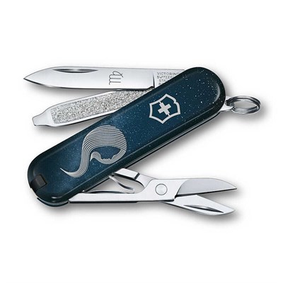 Victorinox 0.6223.2VIR Classic SD Zodiac Signs 58mm Çakı, Başak Burcu