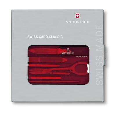 Victorinox 0.7100.T SwissCard Classic Ruby