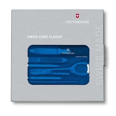 Victorinox 0.7122.T2 SwissCard Classic Sapphire