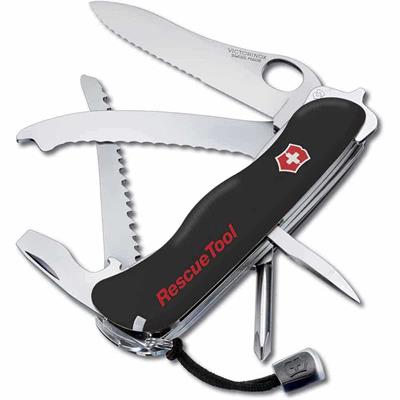 ​Victorinox 0.8623.MWN.3 RescueTool Siyah Hayat Kurtarma Çakısı
