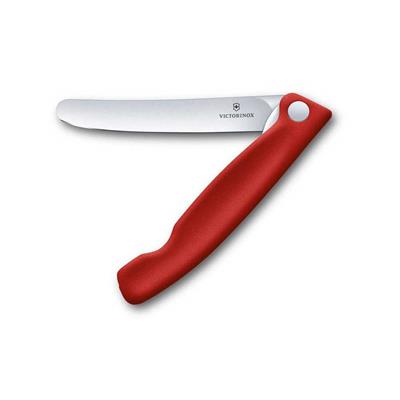 ​​​​​​​​​​​​​​​​​​​​​​​​​​​​​​​​​Victorinox 6.7801.FB 11cm Kırmızı Düz Katlanabilir Domates Bıçağı