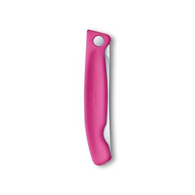 ​​​​​​​​​​​​​​​​​​​​​​​​​​​​​​​​Victorinox 6.7836.F5B 11cm Pembe Tırtıklı Katlanabilir Domates Bıçağı