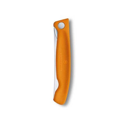 ​​​​​​​​​​​​​​​​​​​​​​​​​​​​​​​​Victorinox 6.7836.F9B 11cm Turuncu Tırtıklı Katlanabilir Domates Bıçağı