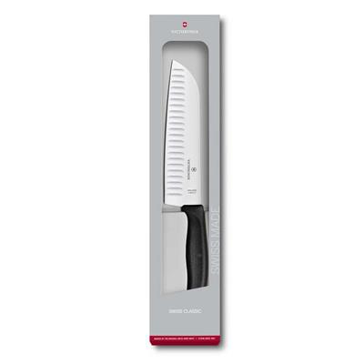 Victorinox 6.8523.17G 17cm Siyah Santoku Bıçağı, Hediye Kutulu