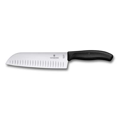 Victorinox 6.8523.17G 17cm Siyah Santoku Bıçağı, Hediye Kutulu