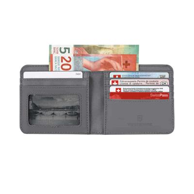 Victorinox 653364 Travel Essential Bifold Cüzdan, Gri