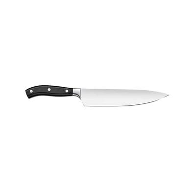 Victorinox 7.7403.22G 22cm Siyah Dövme Çelik Doğrama Bıçağı, Hediye Kutulu