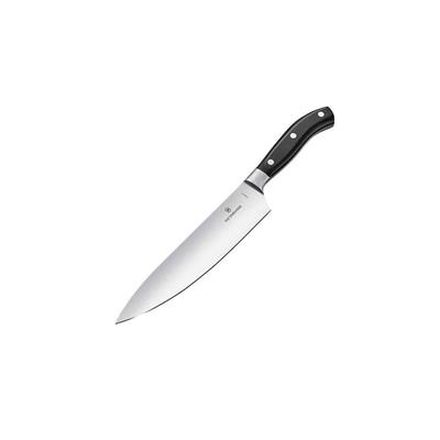 Victorinox 7.7403.22G 22cm Siyah Dövme Çelik Doğrama Bıçağı, Hediye Kutulu