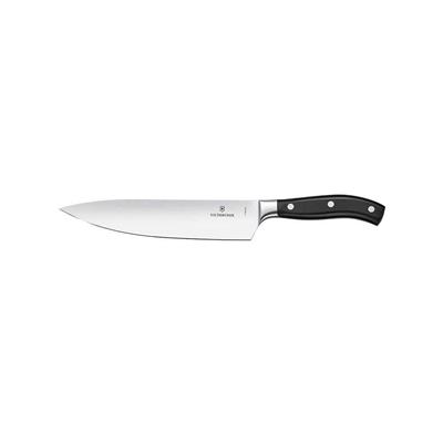 Victorinox 7.7403.22G 22cm Siyah Dövme Çelik Doğrama Bıçağı, Hediye Kutulu