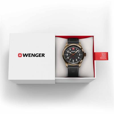 Wenger 01.0541.125 Terragraph 43mm Erkek Kol Saati