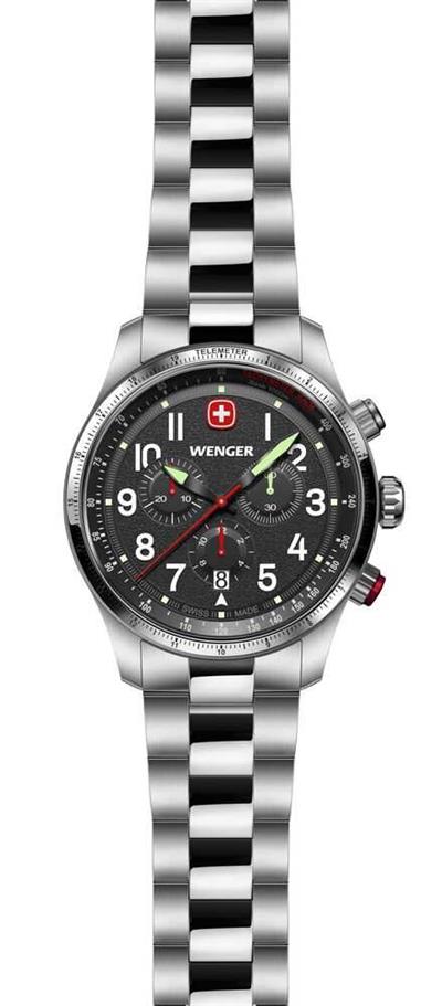 Wenger 01.0543.111 Terragraph Chrono Quartz Erkek Kol Saati