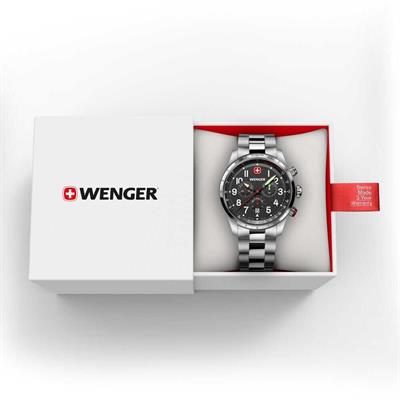 Wenger 01.0543.111 Terragraph Chrono Quartz Erkek Kol Saati