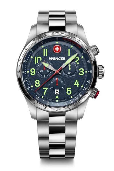 Wenger 01.0543.112 Terragraph Chrono Quartz Erkek Kol Saati