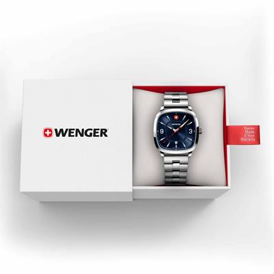 Wenger 01.1921.110 Vintage Sport 37mm Erkek Kol Saati