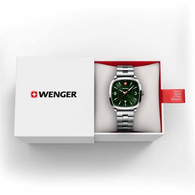 Wenger 01.1921.111 Vintage Sport 37mm Erkek Kol Saati