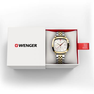 Wenger 01.1933.107 Vintage Classic Chrono 39.5mm Erkek Kol Saati