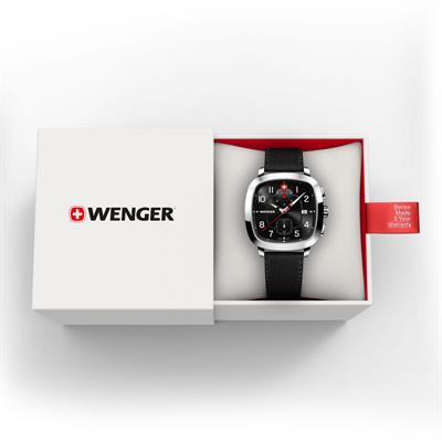 Wenger 01.1933.108 Vintage Sport Chrono 39.5mm Erkek Kol Saati