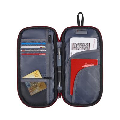 Wenger 611880 Traveller Organizer Cüzdan, Siyah