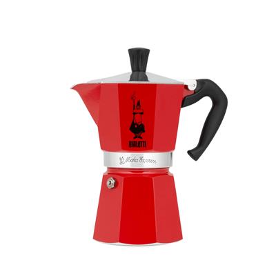Bialetti Moka Express Kırmızı Mokapot 6 Cup