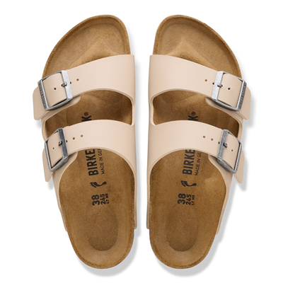 Birkenstock Arizona Birko-Flor Unisex Terlik, Kum Beji