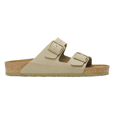 Birkenstock Arizona Birko-Flor Unisex Terlik, Açık Haki