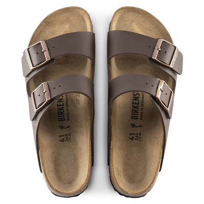 Birkenstock Arizona Birko-Flor Erkek Terlik, Koyu Kahve