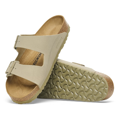 Birkenstock Arizona Birko-Flor Unisex Terlik, Açık Haki