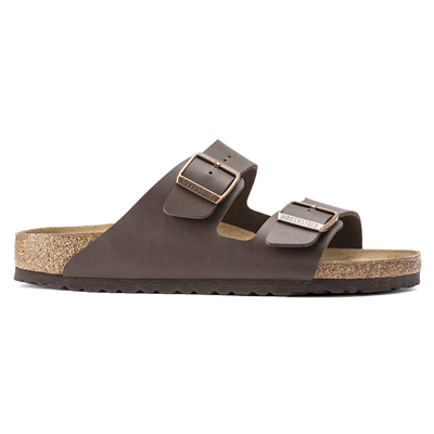 Birkenstock Arizona Birko-Flor Erkek Terlik, Koyu Kahve