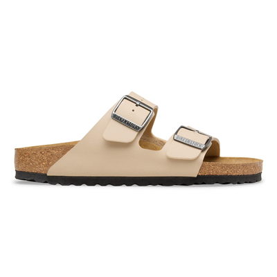 Birkenstock Arizona Birko-Flor Unisex Terlik, Kum Beji