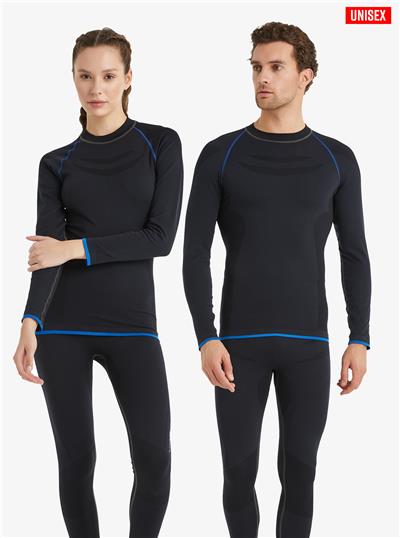 Blackspade Antrasit Uzun Kol Termal Pro Üst İçlik