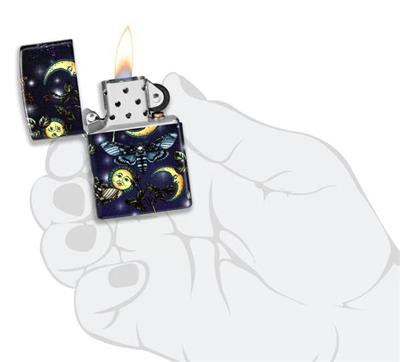 Butterfly Skull Design