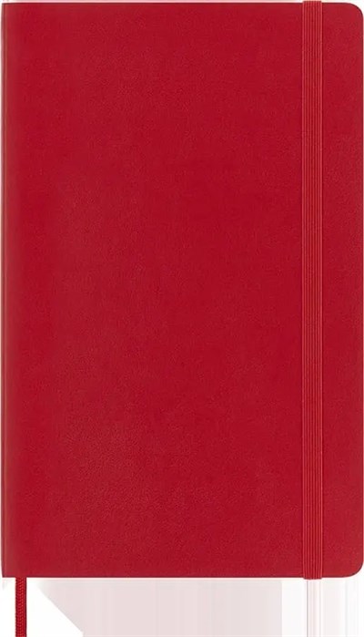 ÇİZGİSİZ KIRMIZI DEFTER LG BOY SOFT KAPAK