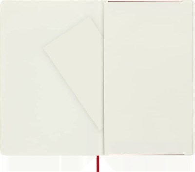ÇİZGİSİZ KIRMIZI DEFTER LG BOY SOFT KAPAK