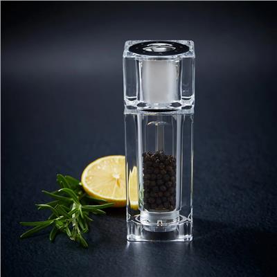 Cole & Mason H33506P Cube 145mm Combi Tuz&Biber Değirmeni Seti