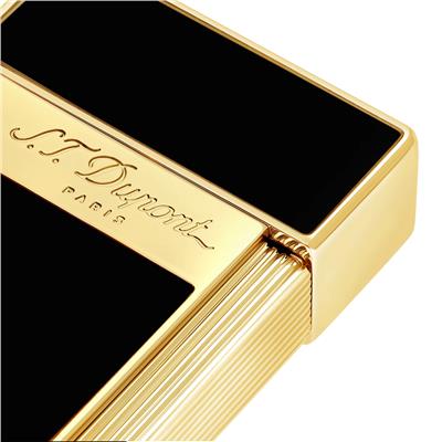 Dupont Biggy Gold & Siyah Lacquer Çakmak