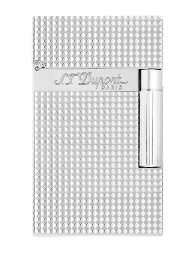Dupont Diamond Head Gümüş Kaplama Çakmak 16184