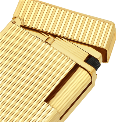 Dupont Ligne 1 Guilloche Altın Çakmak 14020