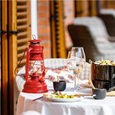 Feuerhand 276 Gazlı Fener Kırmızı