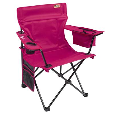 Funky Chairs Cool Ice Lüks Kamp Sandalyesi, Fuşya