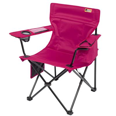 Funky Chairs Cool Ice Lüks Kamp Sandalyesi, Fuşya