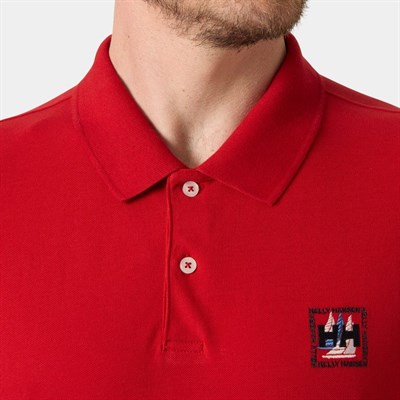 HELLY HANSEN MESSINA GRAPHIC FITTED POLO T-SHIRT