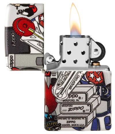 I SPY ZIPPO DESIGN