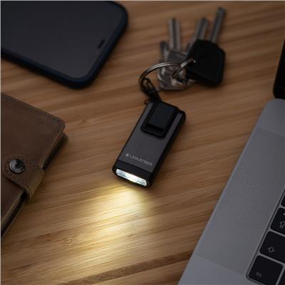 Ledlenser K6R Anahtarlık Fener, Gri