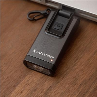 Ledlenser K6R Anahtarlık Fener, Gri